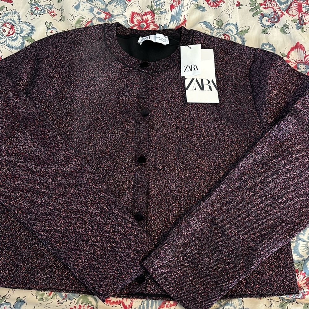 NTW Zara sparkle holiday jacket.